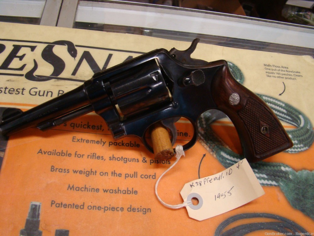 Smith and Wesson S&W Model 10 38 SPL 4" Barrel Revolver-img-4