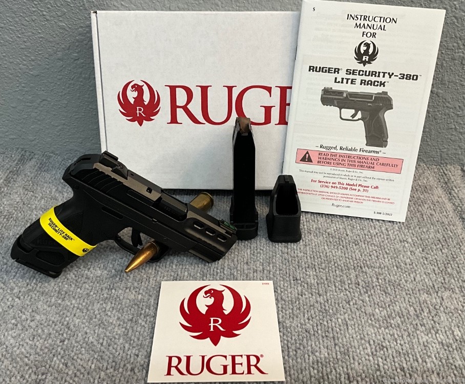 Ruger Security-380 - 03839 - Lite Rack - Compact - 380ACP - 18235-img-0