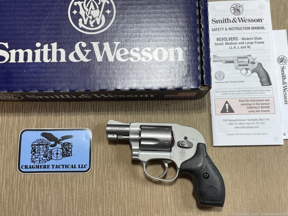S&W Model 638 - 3 Airweight - .38 SPL +P - 5 shot Revolver - NIB-img-0