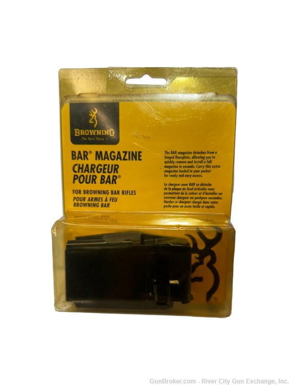 Browning Bar Rifle Magazine 7mm Rem. Mag  3+1 -img-0