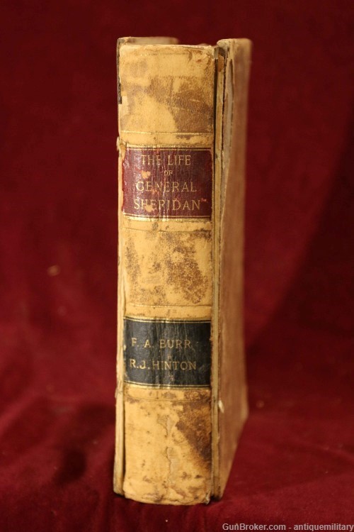 Book - The Life of General Sheridan - by F. A. Burr-img-0