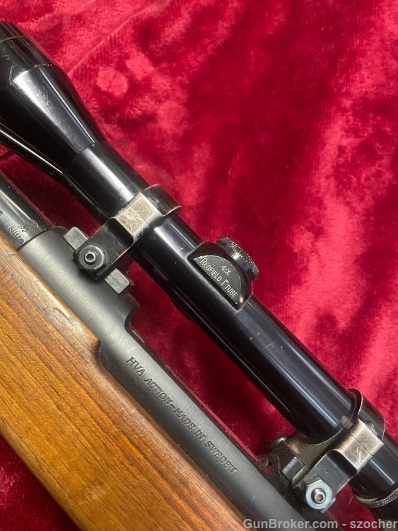 Husqvarna HVA 7mm Rem Mag Mauser rifle with Redfield Scope-img-3
