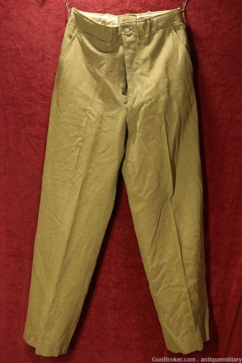 US WW2 Soldier's Grouping - Duffel, Coat, Shirt, Pants - Name of Pingel-img-11