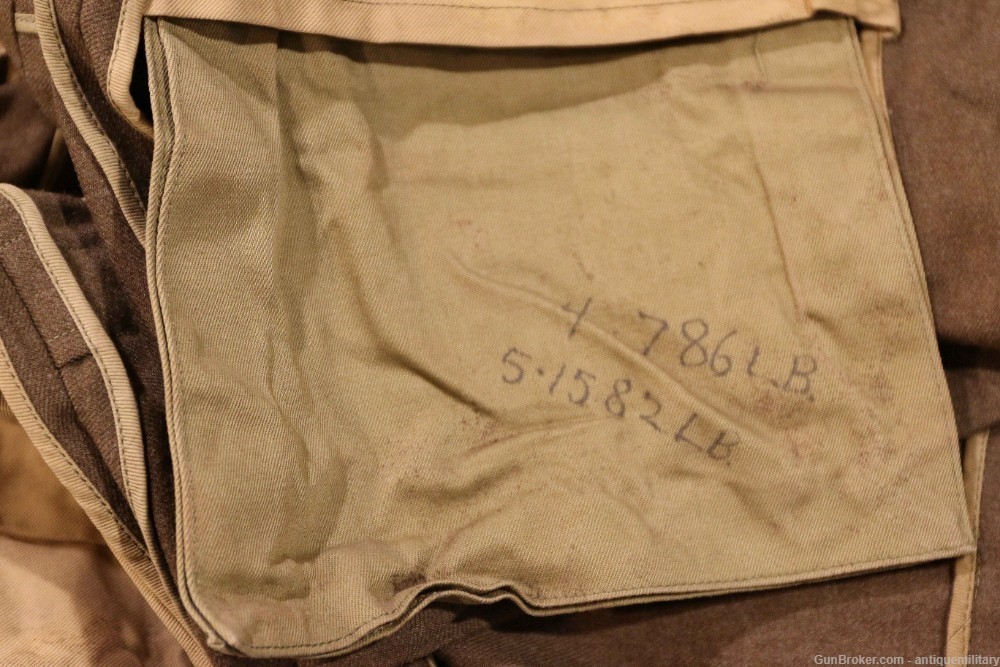 US WW2 Soldier's Grouping - Duffel, Coat, Shirt, Pants - Name of Pingel-img-5