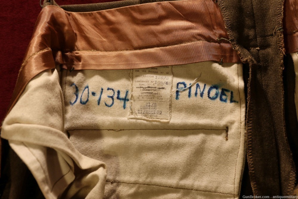 US WW2 Soldier's Grouping - Duffel, Coat, Shirt, Pants - Name of Pingel-img-9