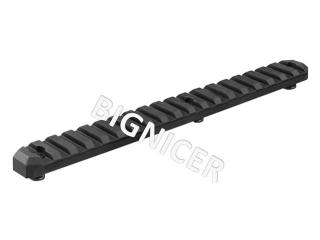 19 Slot 8" Picatinny KeyMod Rail Section-img-0