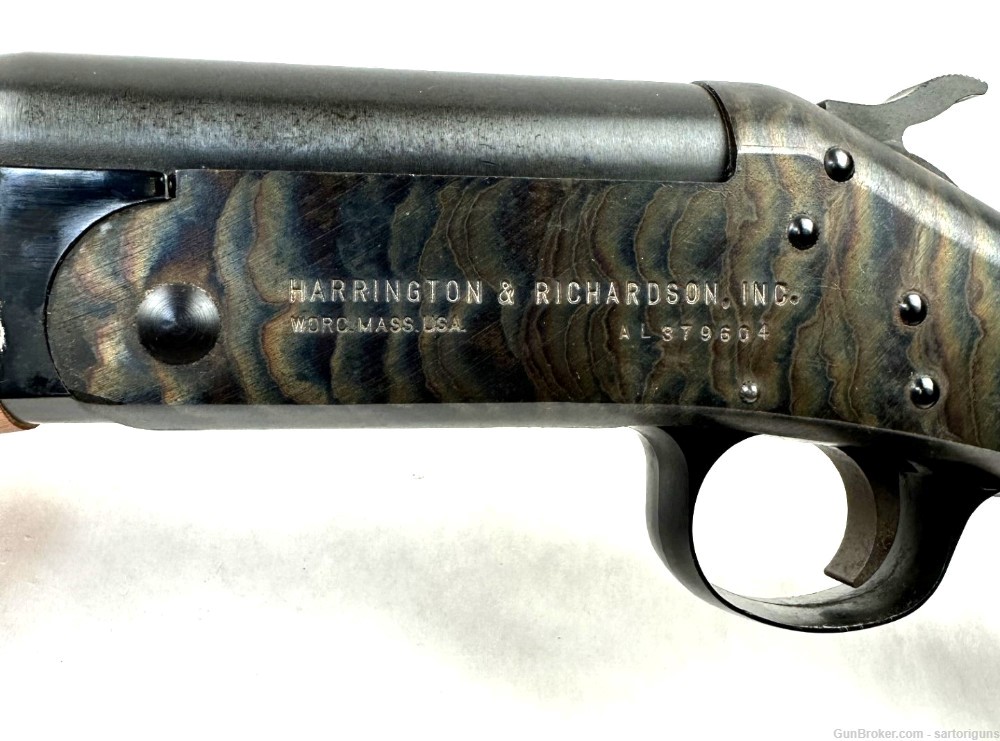 Harrington and Richardson topper 158 12ga single shot shotgun -img-5