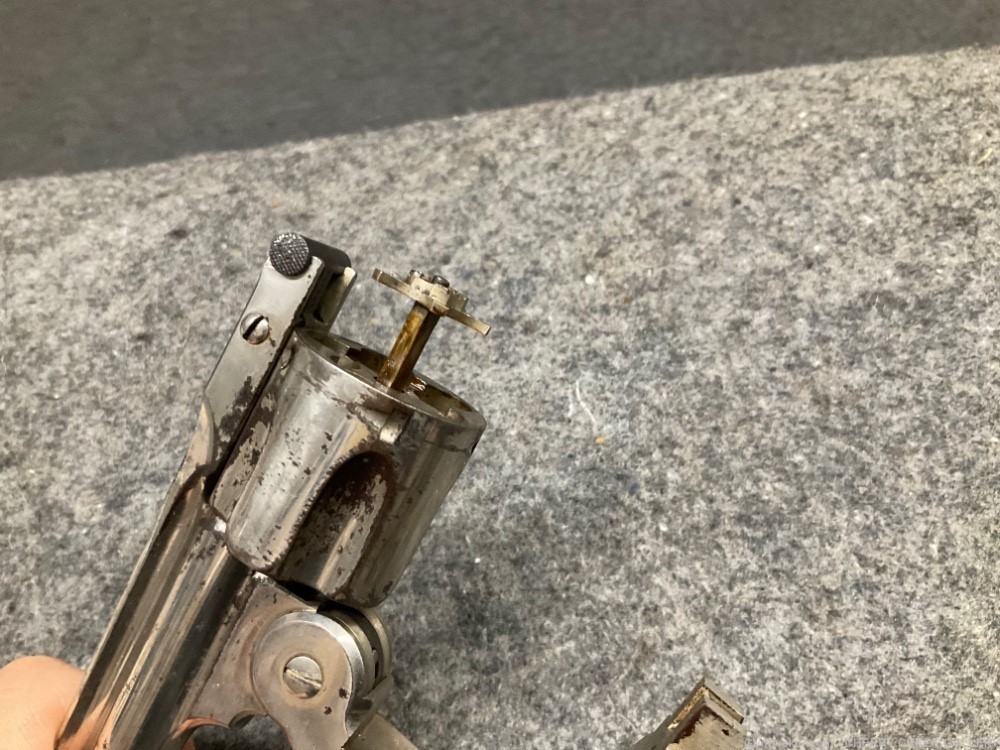 Vintage smith Wesson 38 DA double action 3rd model s&w revolver 38DA SW-img-11