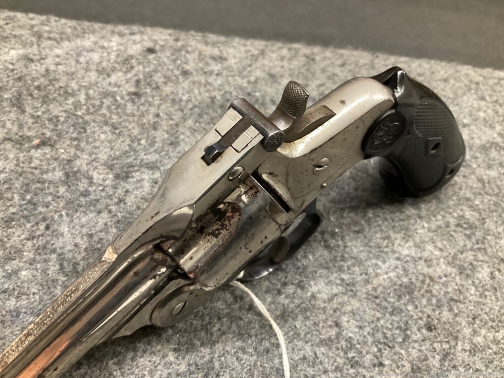 Vintage smith Wesson 38 DA double action 3rd model s&w revolver 38DA SW-img-14