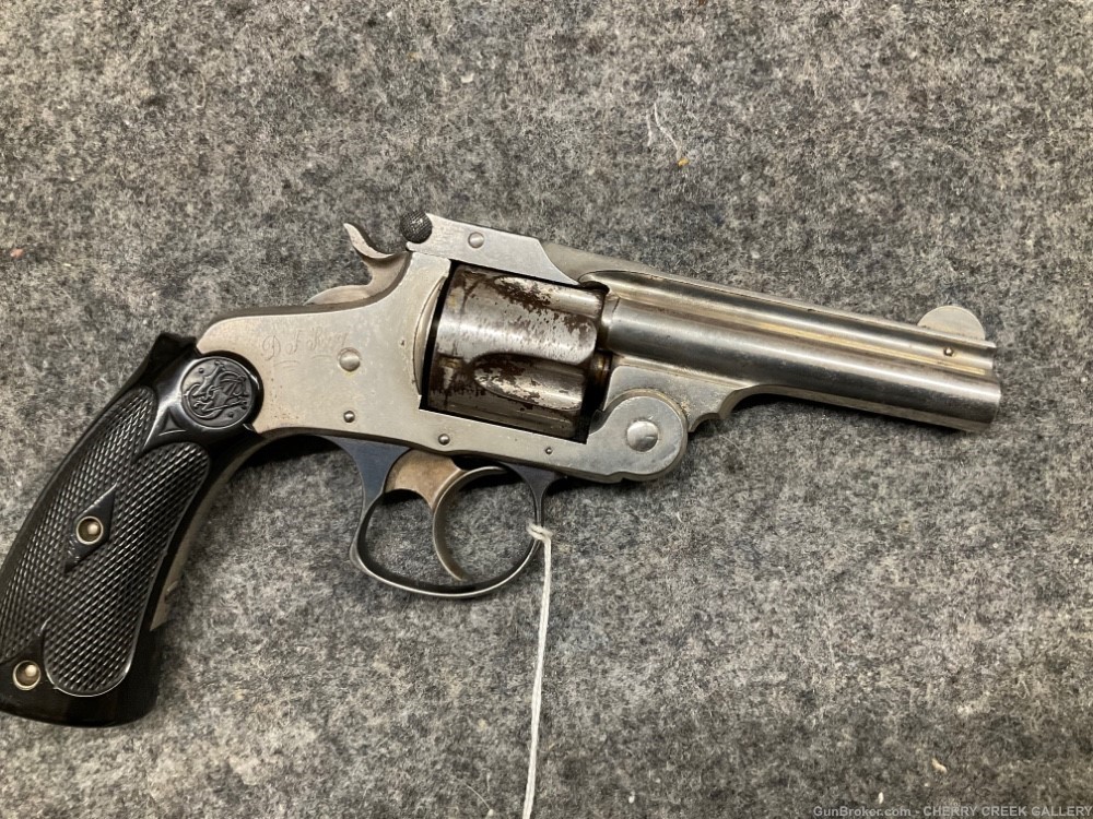 Vintage smith Wesson 38 DA double action 3rd model s&w revolver 38DA SW-img-5