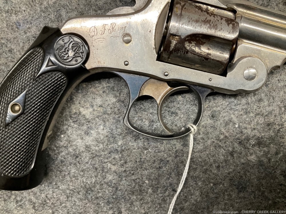 Vintage smith Wesson 38 DA double action 3rd model s&w revolver 38DA SW-img-15