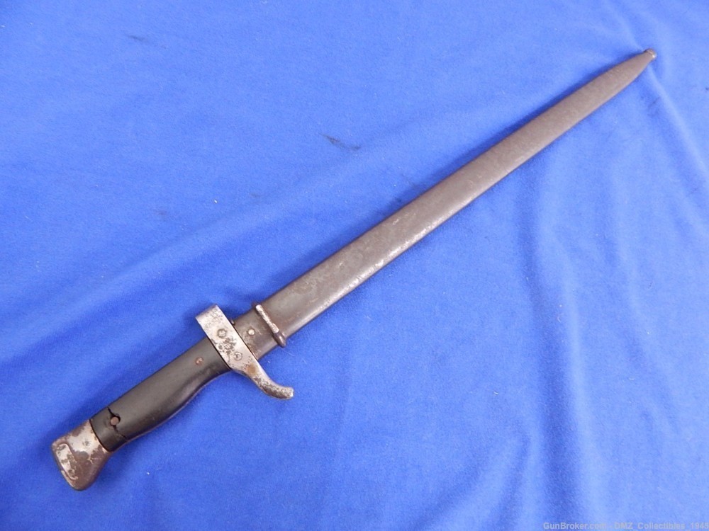 1893 French Berthier Bayonet with Scabbard-img-0