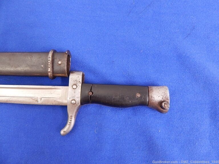 1893 French Berthier Bayonet with Scabbard-img-6