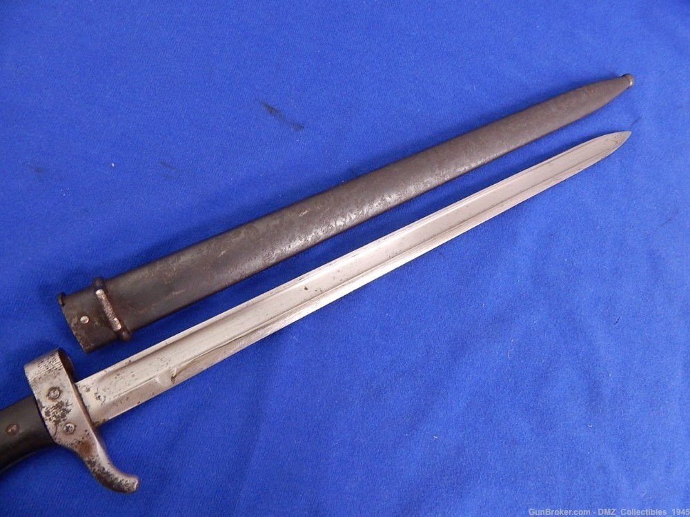 1893 French Berthier Bayonet with Scabbard-img-2