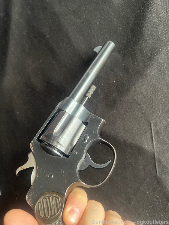 Colt New Service British Contract Double Action Revolver .455 Eley-img-3