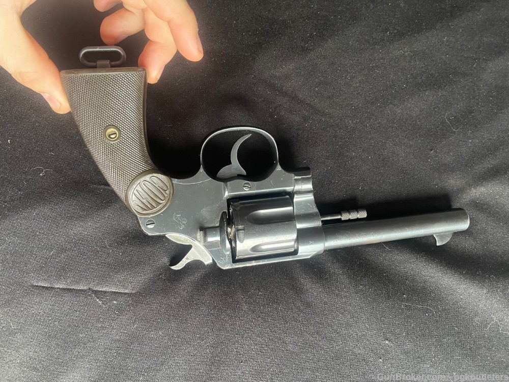 Colt New Service British Contract Double Action Revolver .455 Eley-img-10