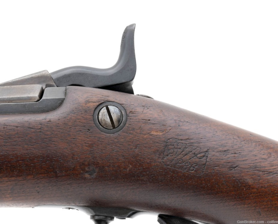 U.S. Springfield Model 1884 trapdoor rifle .45-70 (AL5960)-img-8