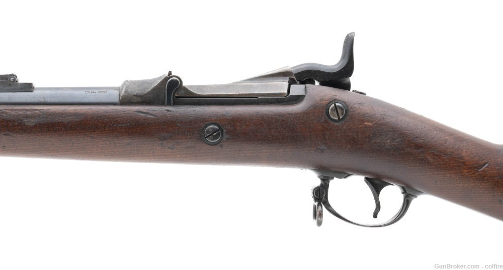 U.S. Springfield Model 1884 trapdoor rifle .45-70 (AL5960)-img-7