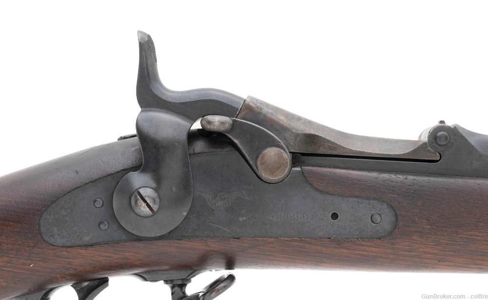 U.S. Springfield Model 1884 trapdoor rifle .45-70 (AL5960)-img-3