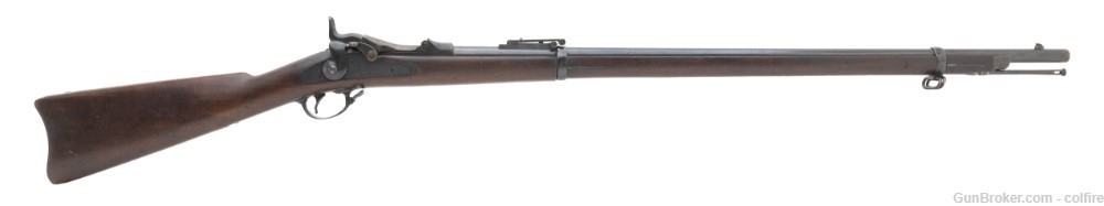 U.S. Springfield Model 1884 trapdoor rifle .45-70 (AL5960)-img-1
