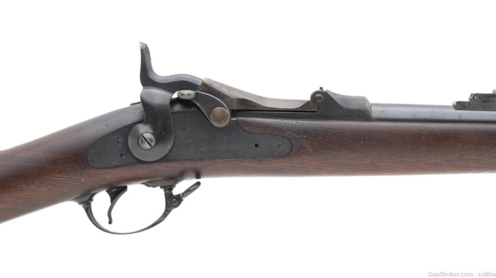 U.S. Springfield Model 1884 trapdoor rifle .45-70 (AL5960)-img-2