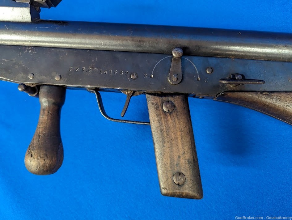 CHAUCHAT MODEL 1915 DEWAT MACHINE GUN-img-2