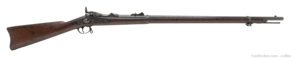 U.S. Model 1879 Springfield trapdoor rifle 45-70 (AL7156)-img-0