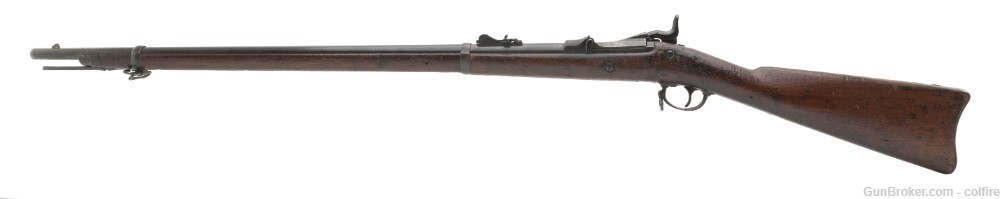 U.S. Model 1879 Springfield trapdoor rifle 45-70 (AL7156)-img-1