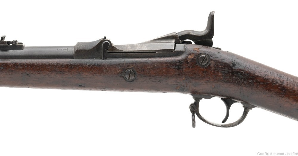 U.S. Model 1879 Springfield trapdoor rifle 45-70 (AL7156)-img-3