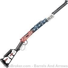 GFORCE ARMS 410 ga LEVER 24" American Flag Lever action -img-0