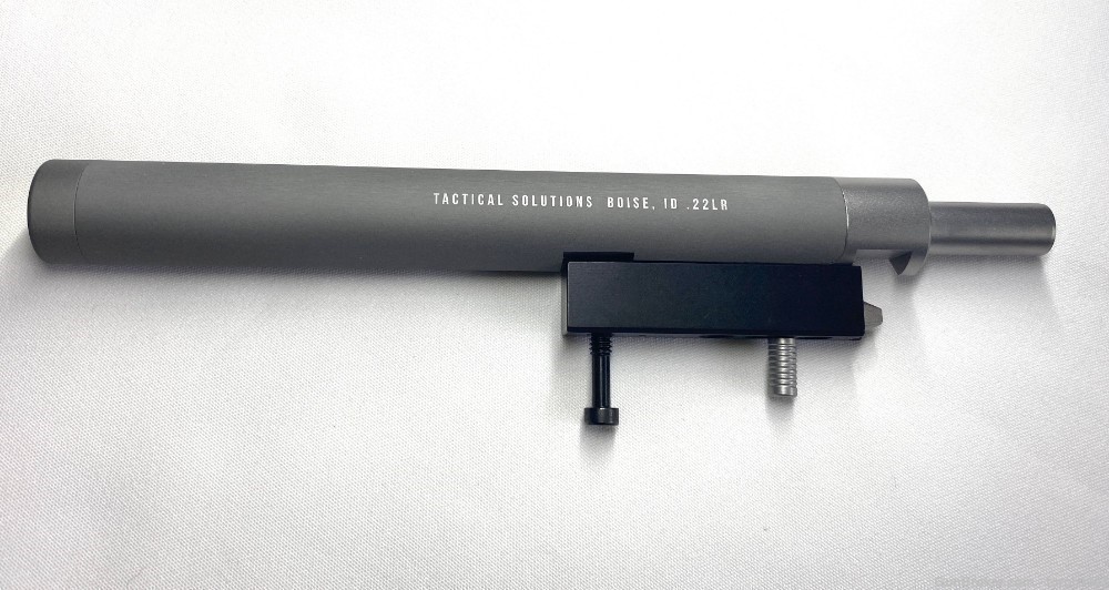 Tactical Solutions 9" XRP Takedown barrel for Ruger Charger .22LR GMG grey-img-0