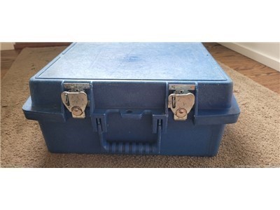 Storage Case, lockable, with Foam Inserts. 15x12x6.  Like Pelican.