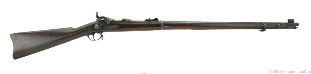 Rare Springfield Model 1880 Trapdoor Rifle (AL4144)-img-0