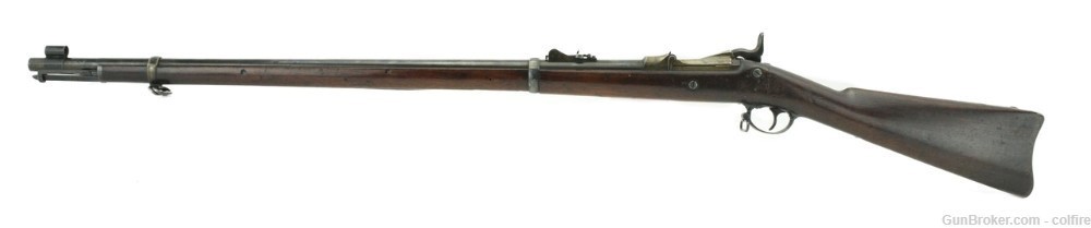 Rare Springfield Model 1880 Trapdoor Rifle (AL4144)-img-1