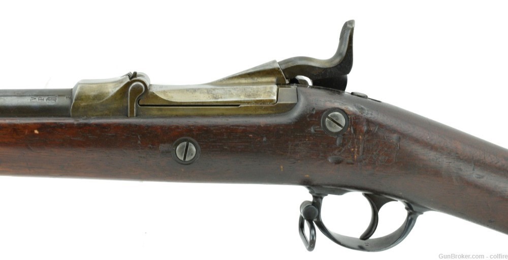 Rare Springfield Model 1880 Trapdoor Rifle (AL4144)-img-3