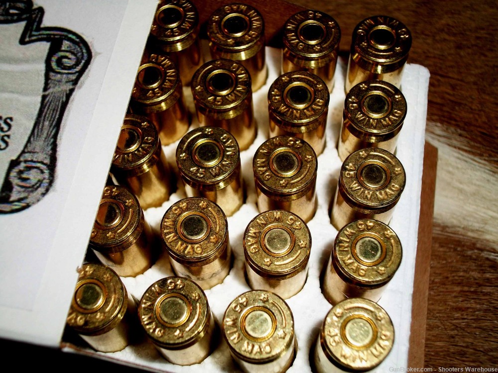 45 Winchester Magmum 230gr FMJ RN Mashburn Cartridge Company 50rds NEW-img-3