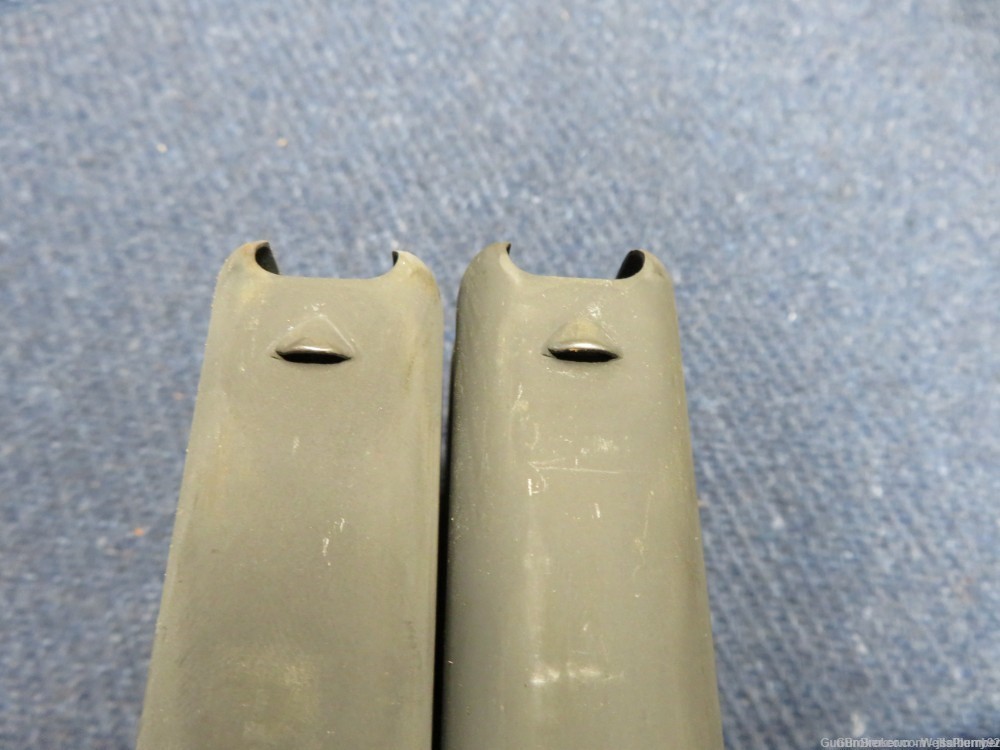 (2 TOTAL) METRIC PATTERN FAL L1A1 MAGAZINE WITH AUSTRIAN POUCH (VERY NICE)-img-3