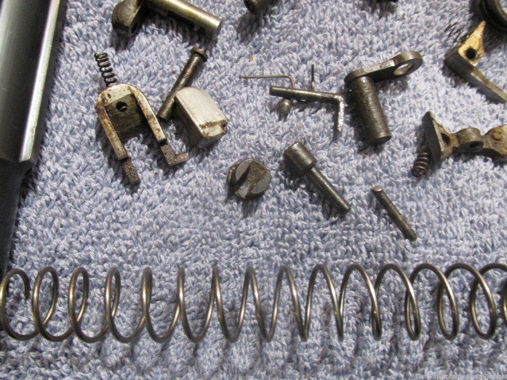 1942 GERMAN WWII ASTRA 300 PISTOL PARTS SET (RARE FIND) -img-3