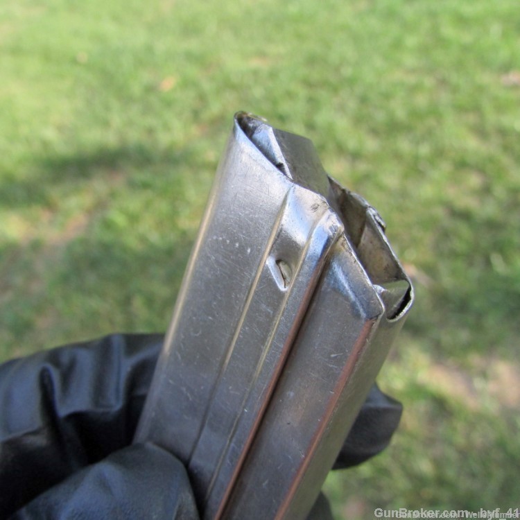 GERMAN LUGER P08 POLICE MAGAZINE WITH DOVE MARKING EARLY POLICE VERY RARE-img-7