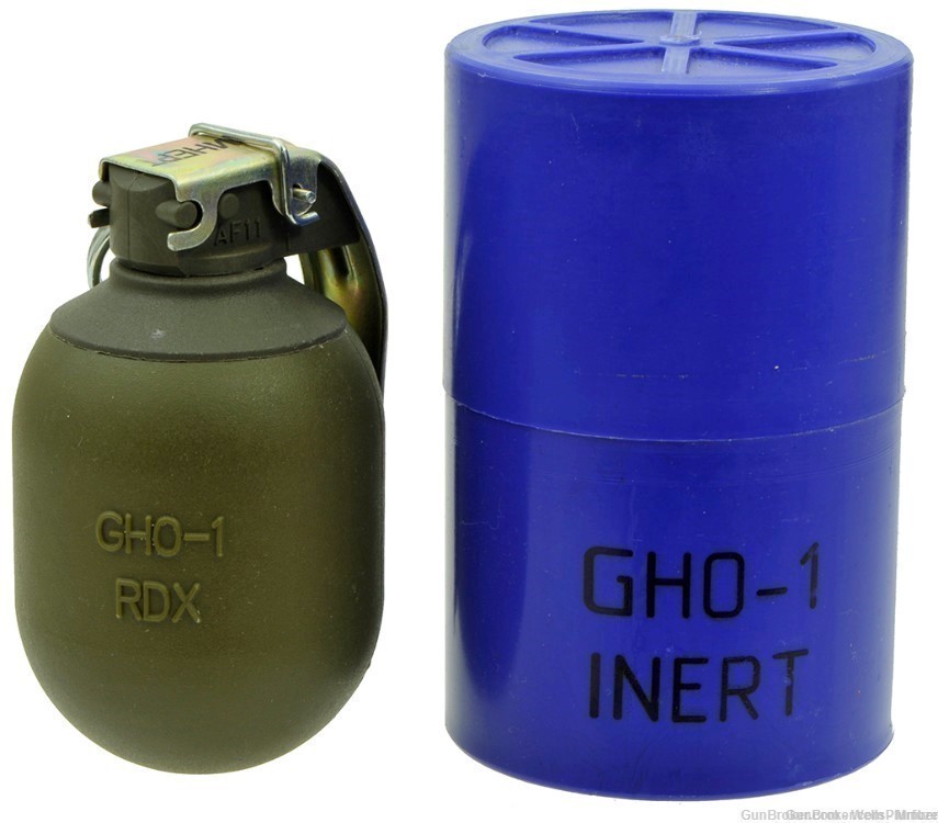 BULGARIA GHO-1 GRENADE WITH CONTAINER INERT RARE -img-0