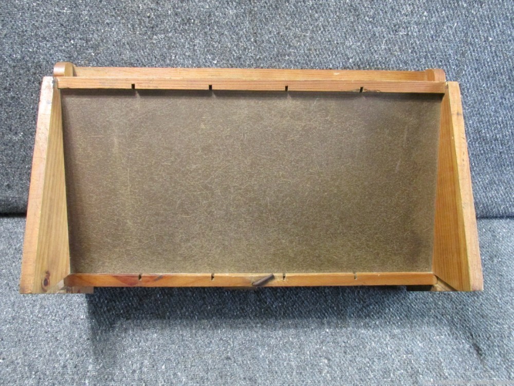 1930'S-1960'S REMINGTON COUNTER TOP DISPLAY CASE FOR .22 AMMUNITION RARE -img-8