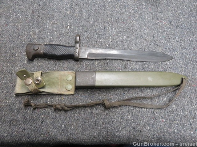 SPANISH 91 CETME BAYONET WITH SCABBARD-img-0