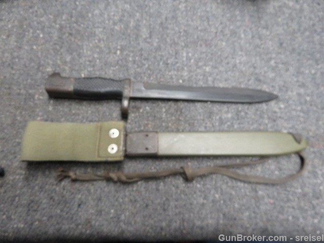 SPANISH 91 CETME BAYONET WITH SCABBARD-img-1