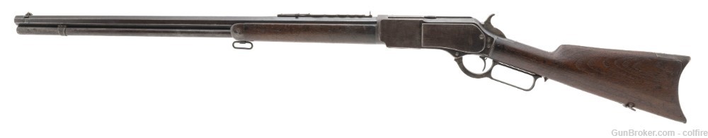 Winchester 1876 Rifle with 7-leaf Sight .45-75  (AW983)-img-8
