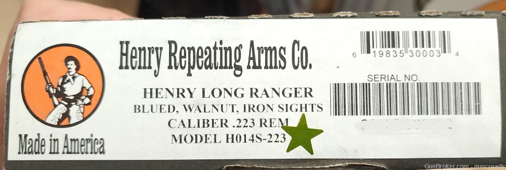 Henry The Long Ranger Sighted 5.56 223Rem Walnut H014S-223 Rem 20" Layaway-img-14