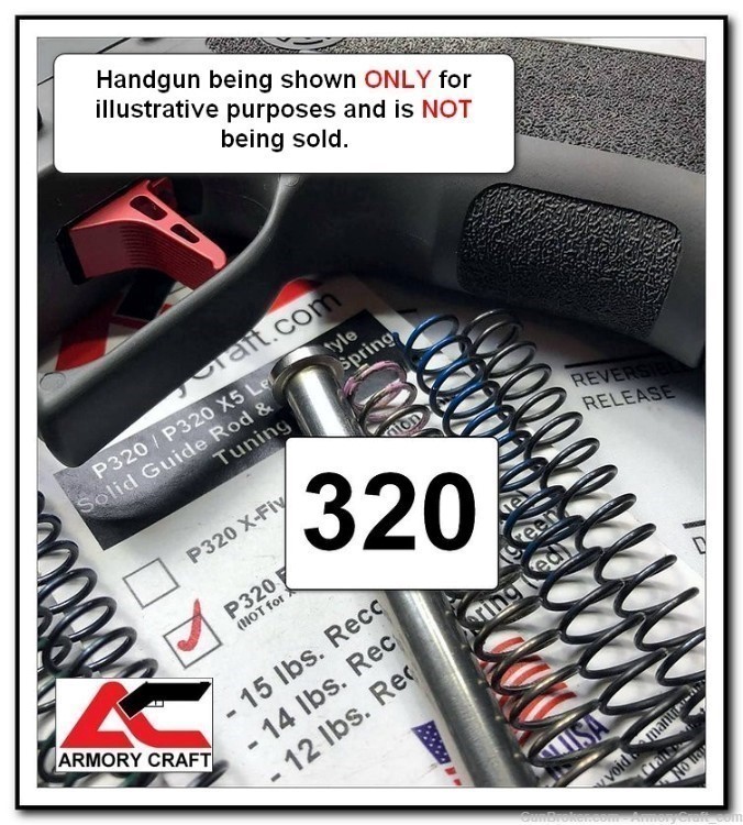 ARMORY CRAFT P320 X5 / Legion Guide Rod and Spring Tuning Kit-img-5