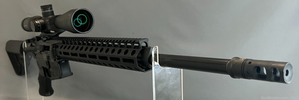 Larue LT15 5.56 Precision rifle 20" w/ Vortex 4-16x44 -img-9