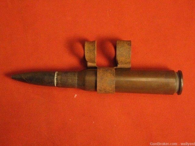 50 Cal BMG WWII WW2 Casing Bullet Link RA43 B17 B24 Bomber Planes-img-1