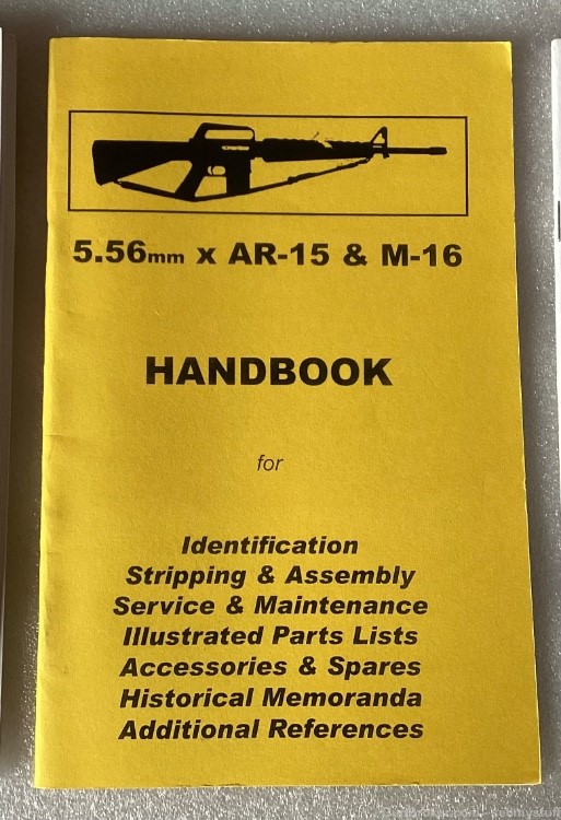 AR-15 & M-16 , AR-7, AP9, Inventory book & More , PICK 3 FOR YOUR PURCHASE -img-1