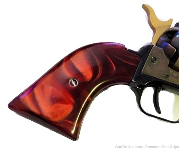 Silverado Red Fire Pearl Heritage Arms Rough Rider Grips-img-3